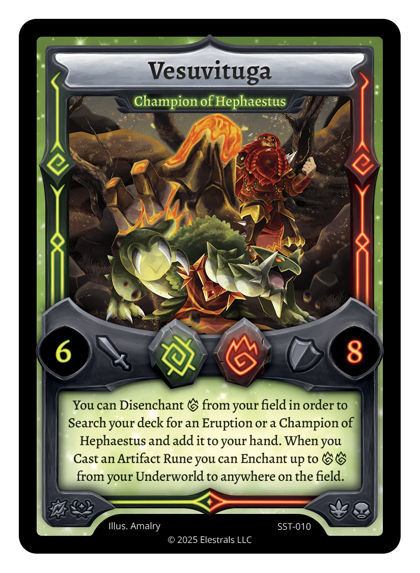 Vesuvituga - Champion of Hephaestus - SST-010